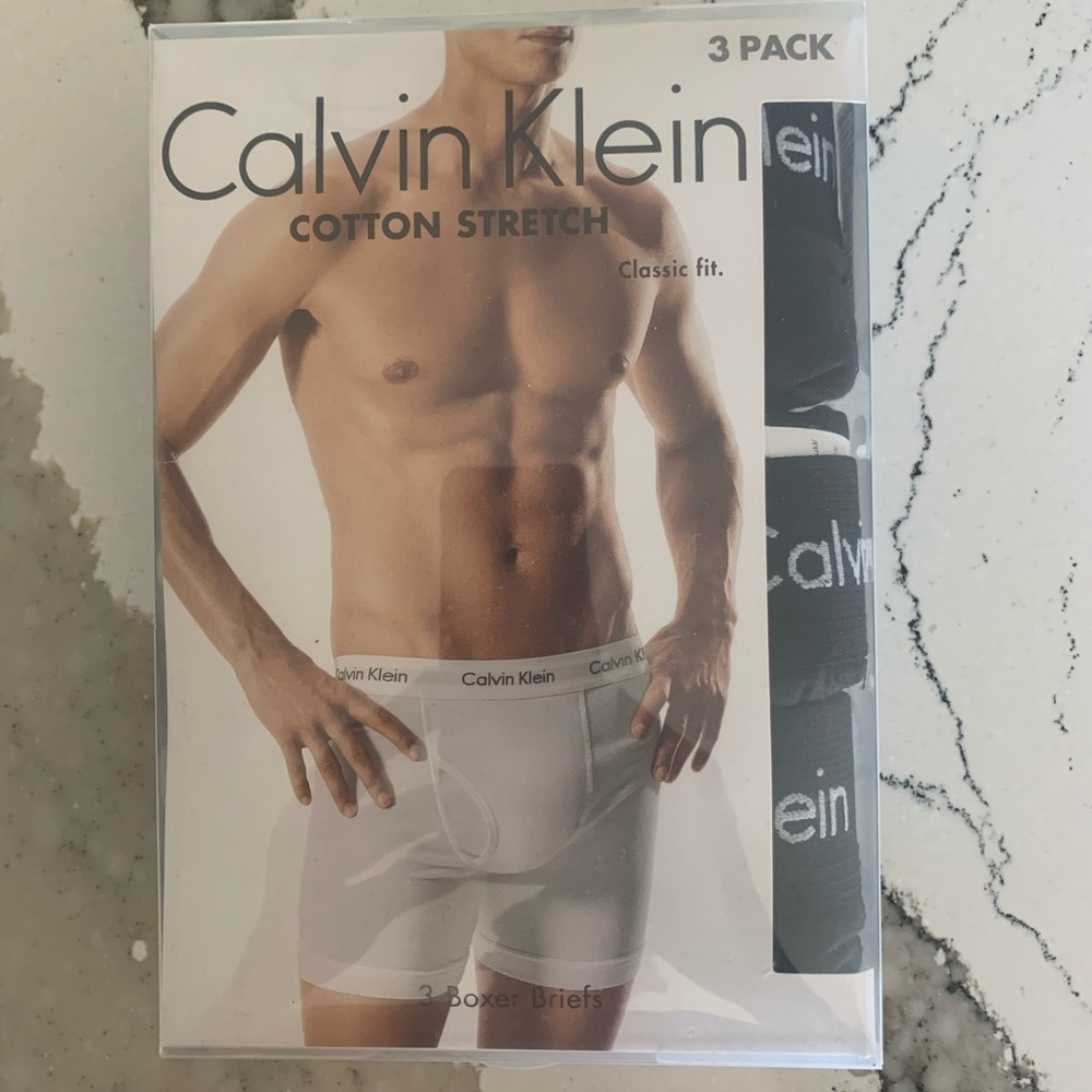 Calvin Klein Cotton Stretch Boxer Brief 3 Pack
